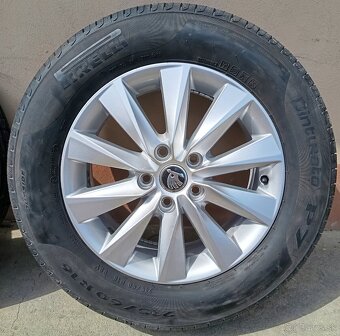Alu-disky + pneu 5x112 R16 Škoda - 4