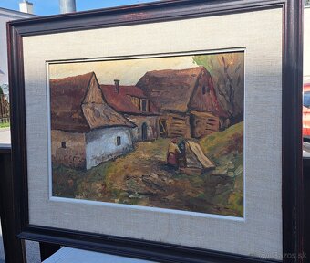 Stary dvor, olejomalba - 4