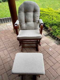 Komfortné relaxačné kreslo s taburetom Catini TREVISO - 4