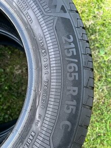215/65 r15C letné COTINENTAL 104/102T; 2 ks - 4