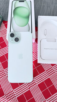iphone 15 128gb green- zeleny perfektny stav. - 4