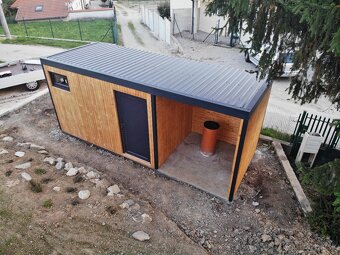 Záhradný domček s terasou 5x2m montáž a dovoz celá SR-ZDARMA - 4