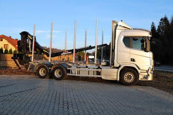 Scania R650 6x4 Lesovoz hydraulicka ruka Palfinger Epsilon - 4