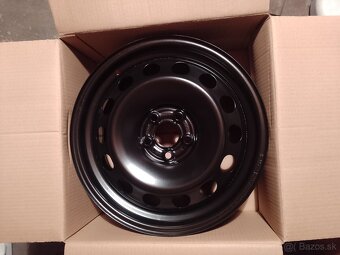 Predám plechové disky 6Jx16, 5x100, nové - 4