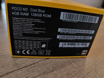 Predám herný mobil Xiaomi Poco M3 4/128gb - 4
