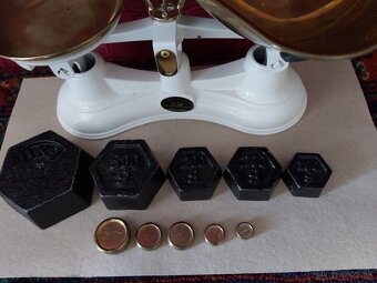 Anglická váha +závažie. - 4