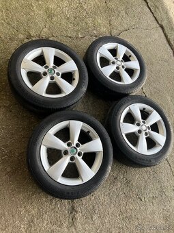 Disky škoda fabia 5x100 r15 - 4