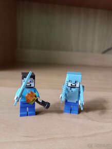 LEGO Minecraft figúrky + predmety (používané) - 4