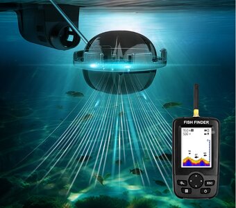 Zavážacia loďka V030 s GPS a SONAR 20 000mAh čierna NOVINKA - 4