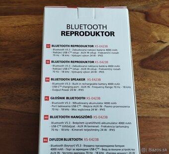 Úplne Nový reproduktor JVC XS-E423B čierny - 4