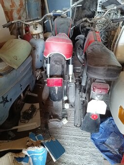 Jawa Mustang, 21, Pannónia, babetta, Vespa - 4