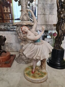 Stará porcelánová baletka - 4