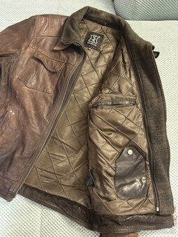 Pánska kožená bunda - 4