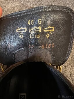 Nové pánske kožené zimné topánky - veľkosť 46 - 4