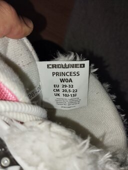 Dievčenské korčule CROWNED Princess - 4