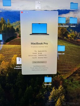 Macbook pro M3 18GB ram, 521 SSD - 4