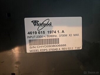 Predám INDUKČNÚ varnú dosku WHIRLPOOL - 4