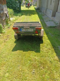 Predam privesny vozik Trabant,stvorkolka,auto,trakror - 4