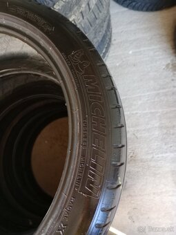 Letné pneu 215/45 r18 ZR Michelin - 4ks - 6mm - 4