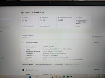 notebook Lenovo E15 - 15.6", i5-10210u, 16GB, 512GB SSD, W1 - 4
