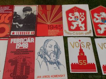 CSSR znaky retro plastove plakaty - 4