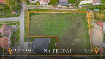ALL INCLUSIVE | NA PREDAJ STAVEBNÝ POZEMOK (1367 M2), KÚTNIK - 4