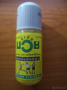 Muay thai originál thajská masť / olej s aplikatorom a iné. - 4