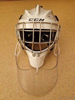 Brankárska maska CCM youth + plexi - 4