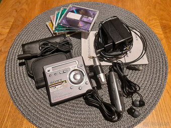 WALKMAN - MiniDisc Recorder SONY + stereomikrofón - 4