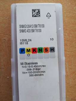Plátky WNMG Iscar - 4
