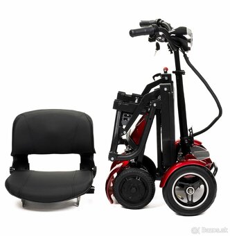 Novy elektrický invalidny vozik - skúter pre ZTP seniorov - 4