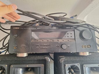 Receiver yamaha plus reproduktory - 4