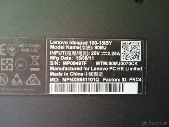 Lenovo ideapad 100-15IBY - 4