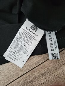 Nové pánske tričko Burberry čierne S - 4