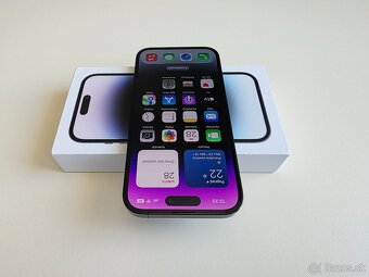 APPLE IPHONE 14 PRO 128GB,ZDRAVIE BATERKY 100% - 4