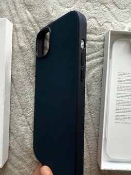 NOVÝ kryt pre Apple 15 Plus tkaninový - modrý - 4