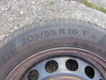 Zimné pneu - Continental Winter 205 55R16 plechy VW - 50 € - 4