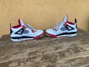 Boty Air Jordan 4 Retro OG Fire Red ,vel. EUR 38 - 4
