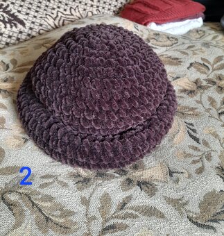 Dámske retro klobúky a šály - 4