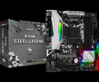 AMD Ryzen 7 5800x + ASRock b450M Steel Legend - 4