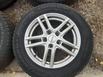 ZIMNA SADA 5x112r16 obuté 215/60r16 - 4