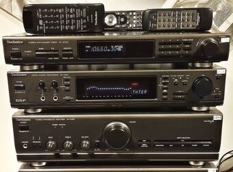 Zostava TECHNICS tuner, equalizer, zosilnovac, CD, deck= C01 - 4