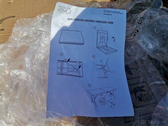 Rozkladací ratanový stôl - 4