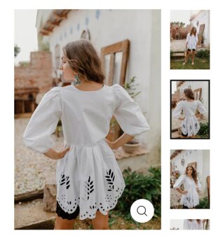 Zľava 20 eur - vyšívaná madeirová tunika - 4