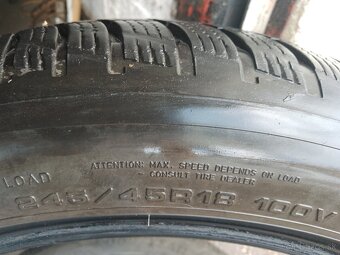 2x celoročne pneumatiky 245/45 r18 - 4