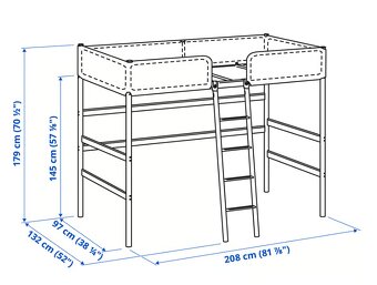 Ikea TUFFING 90x200cm - 2x - 4