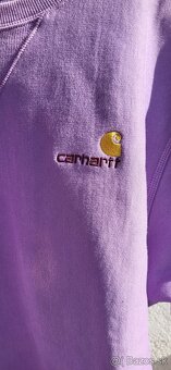 CARHARTT WIP - fialová + čierna mikina - 4