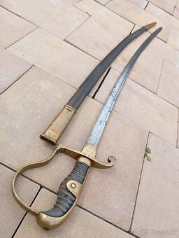 Starožitná šabla  meč. Nemecko - 4