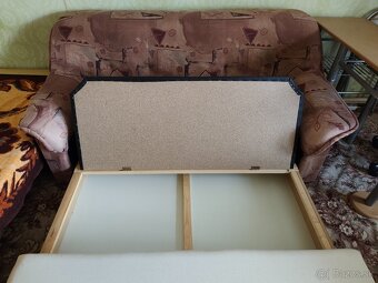 Rozkladacia sedacia súprava s dvoma kreslami - 4