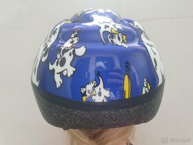 Detská cyklistická helma S, psíky - 4